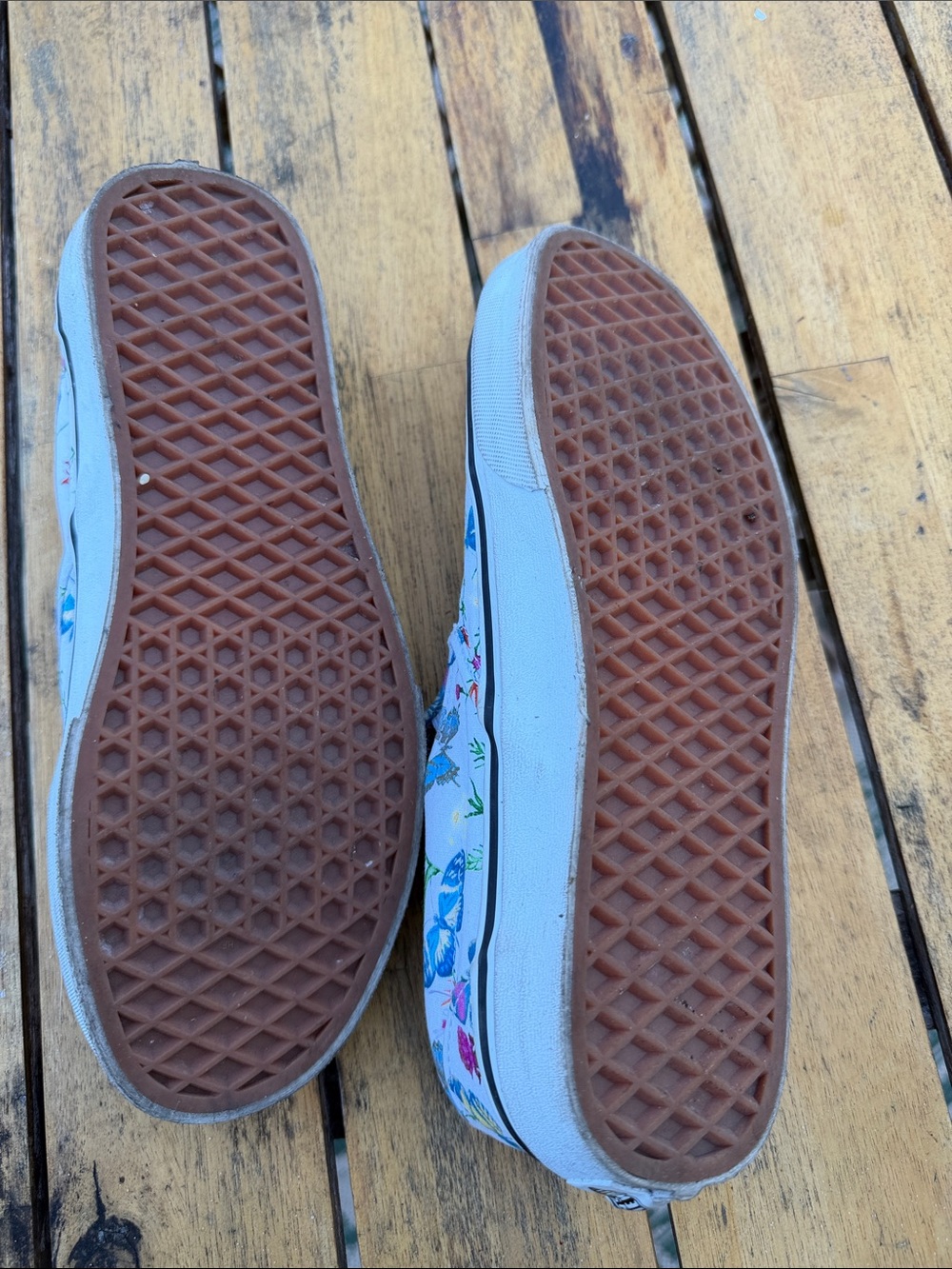 Vans Slip-On Sneakers Butterfly Print - Picture 3 of 4